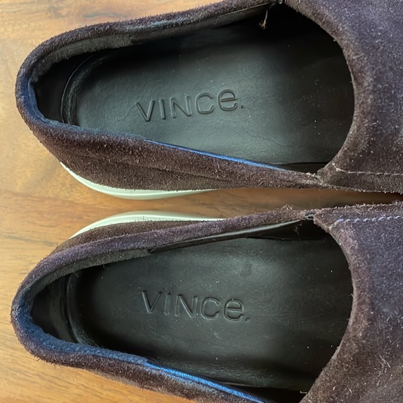 Vince Suede Slip On Shoes - Picture 7 of 12